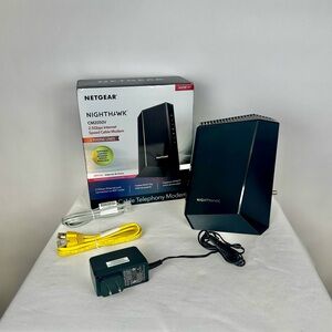 NETGEAR Nighthawk CM2050V 2.5Gbps Cable Modem, Internet/Voice, Xfinity/Comcast